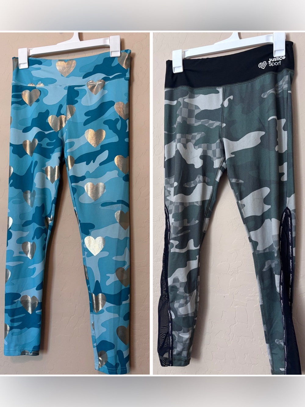 Girls Justice Bundle of 2 Active Leggings Back to School Activewear